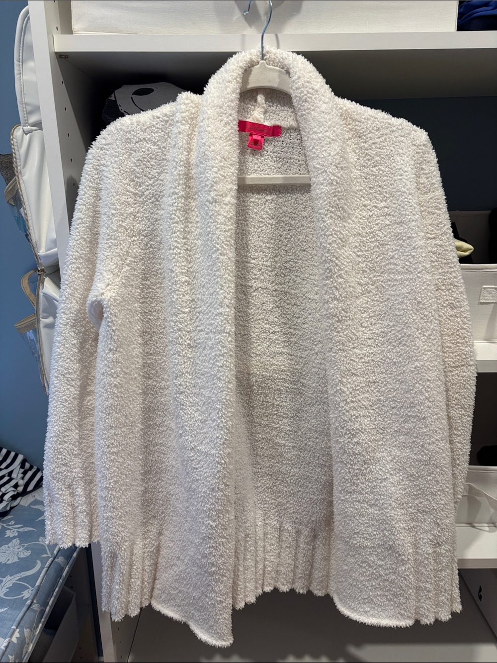 Lilly Pulitzer Cozy Open-Front Bouclé Cardigan Jacket - ivory XS